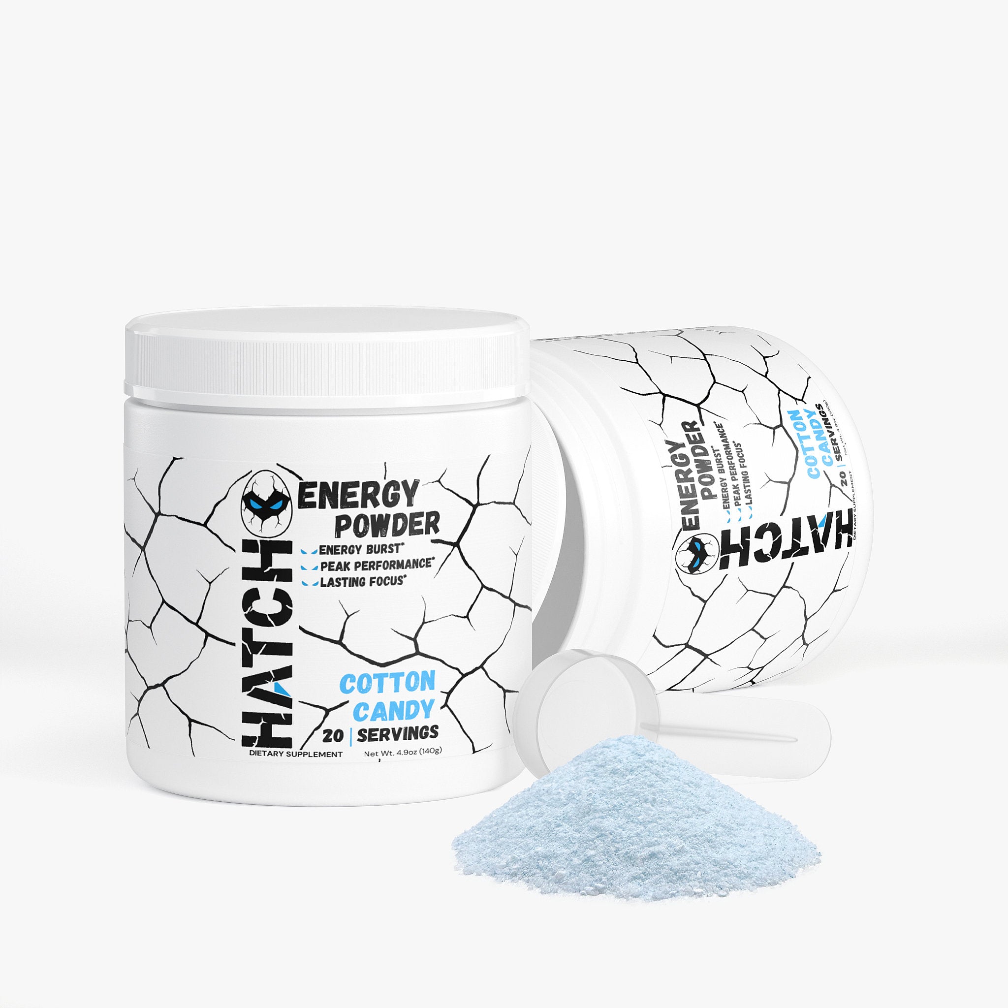2 Pack - Energy Powder (Cotton Candy)