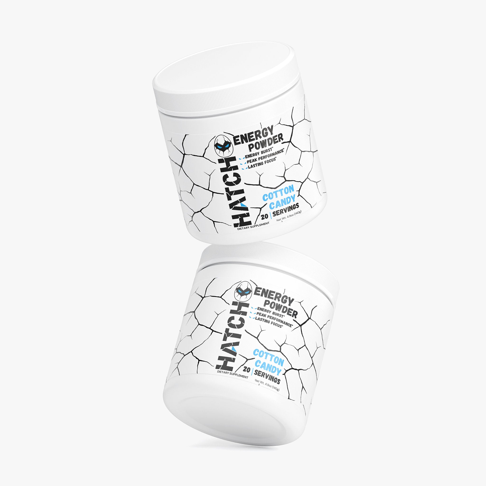 2 Pack - Energy Powder (Cotton Candy)