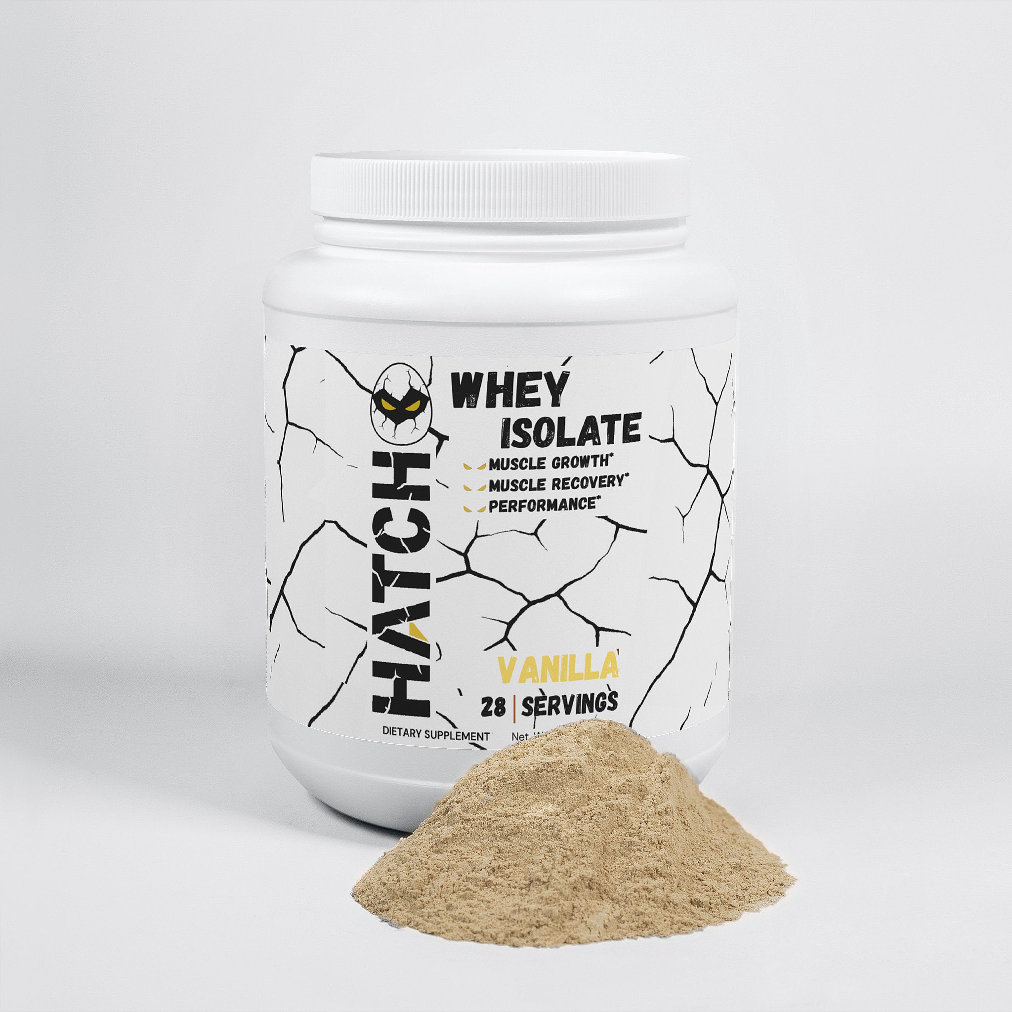 Pure 100% Whey Protein Isolate (Vanilla)